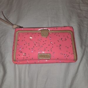 Consuela Pink Wallet with Star Design